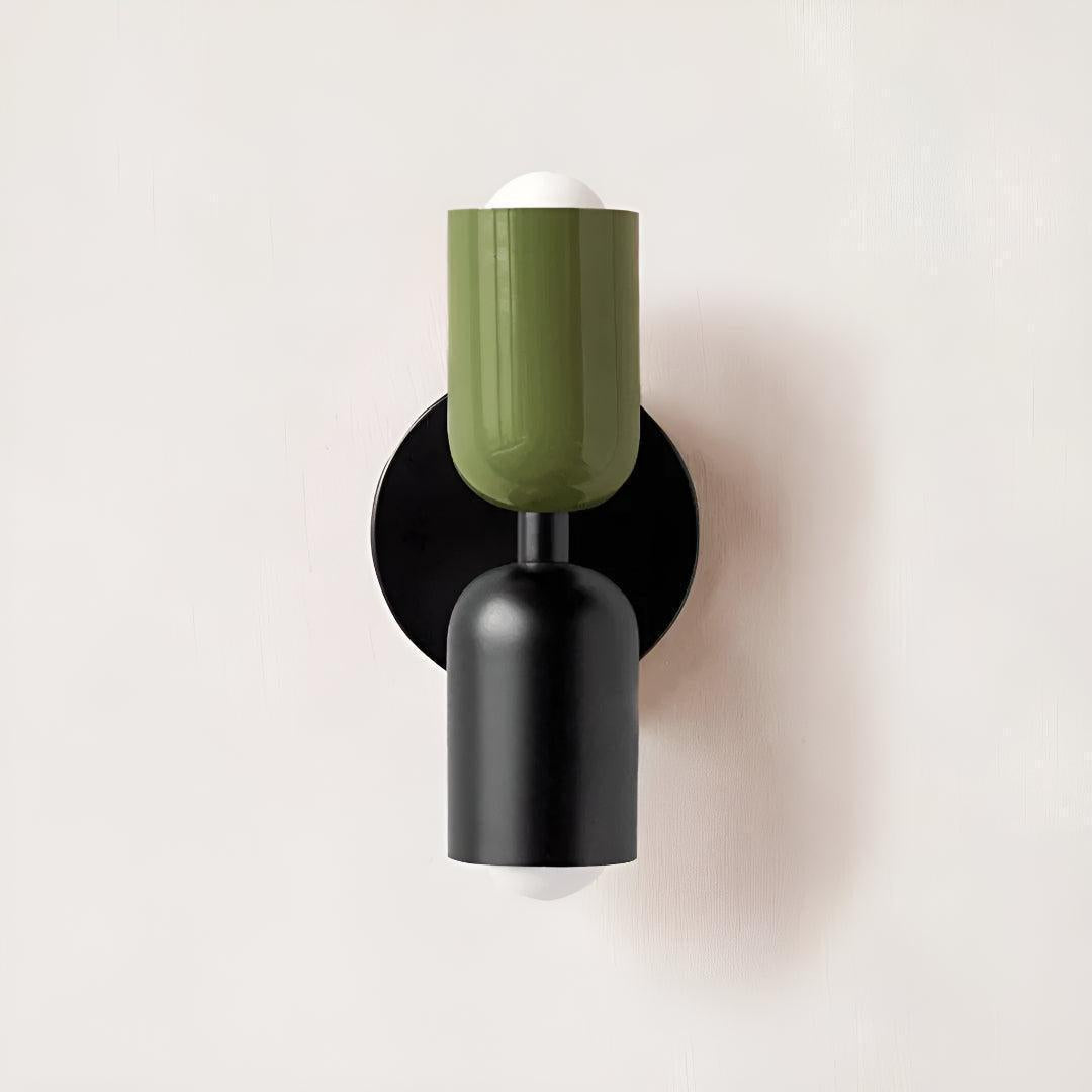 Indoor Double Wall Light With Up And Down Lamp Fixture