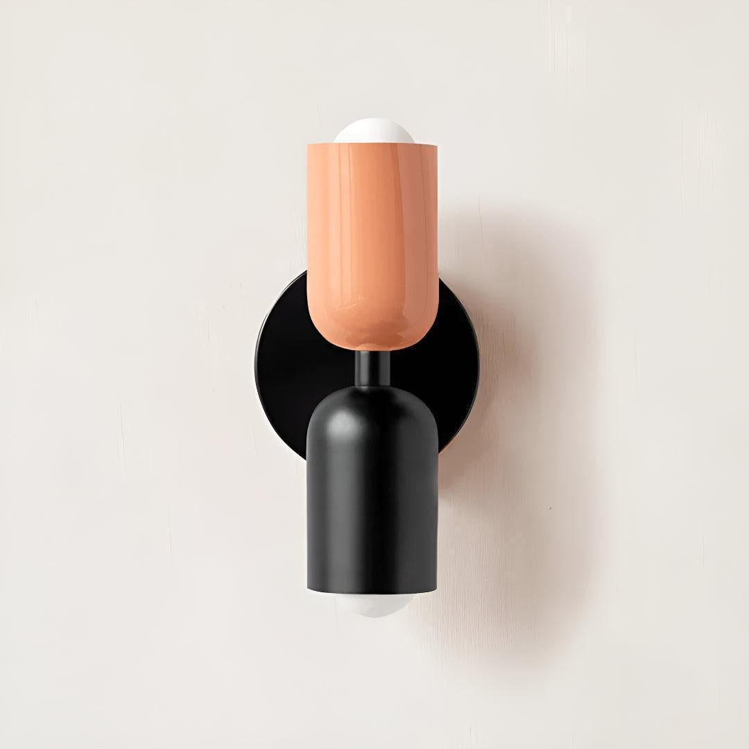 Indoor Double Wall Light With Up And Down Lamp Fixture