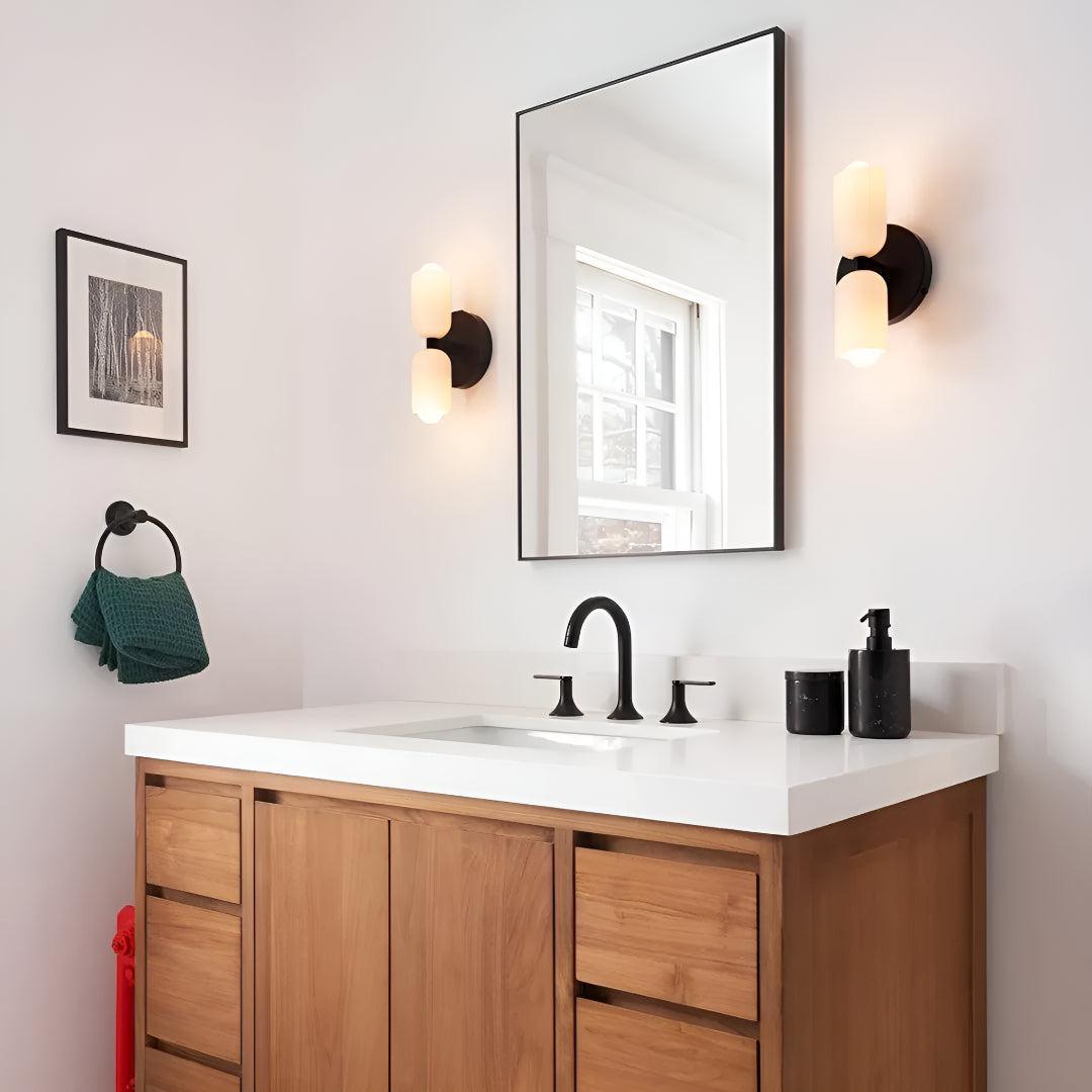 Indoor Double Wall Light With Up And Down Lamp Fixture