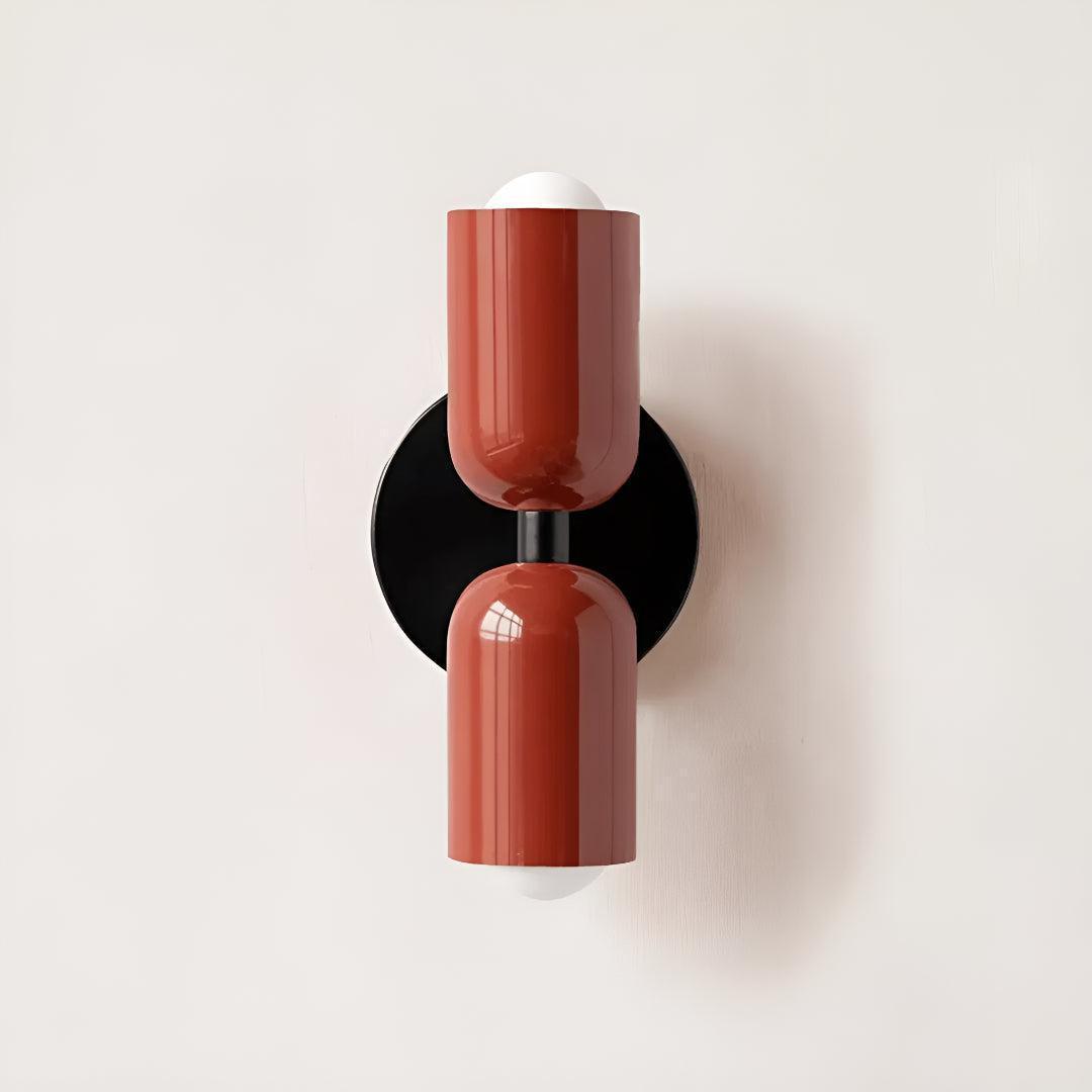 Indoor Double Wall Light With Up And Down Lamp Fixture