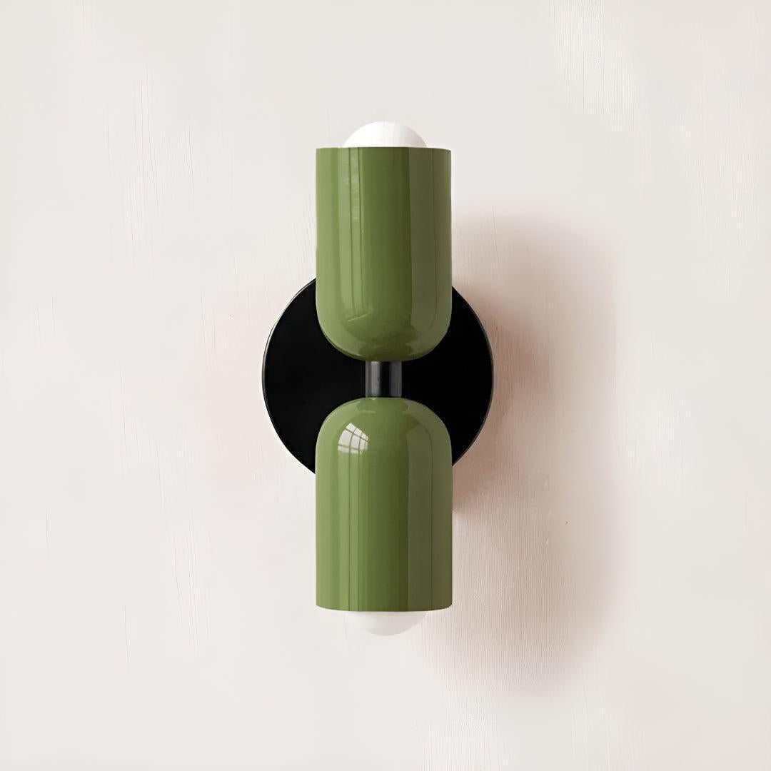 Indoor Double Wall Light With Up And Down Lamp Fixture