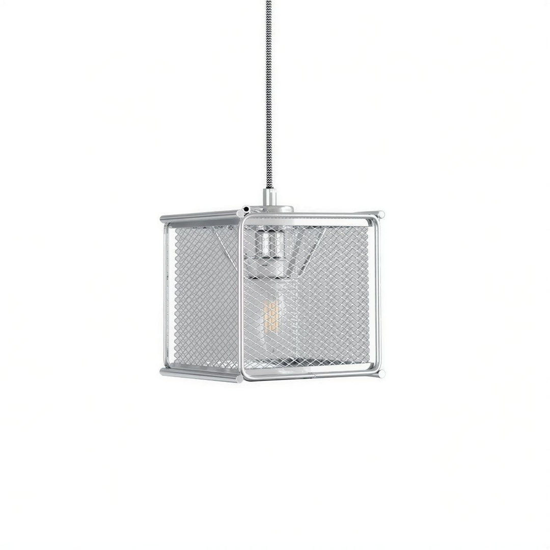 Industrial Metal Caged Kitchen Pendant Lighting