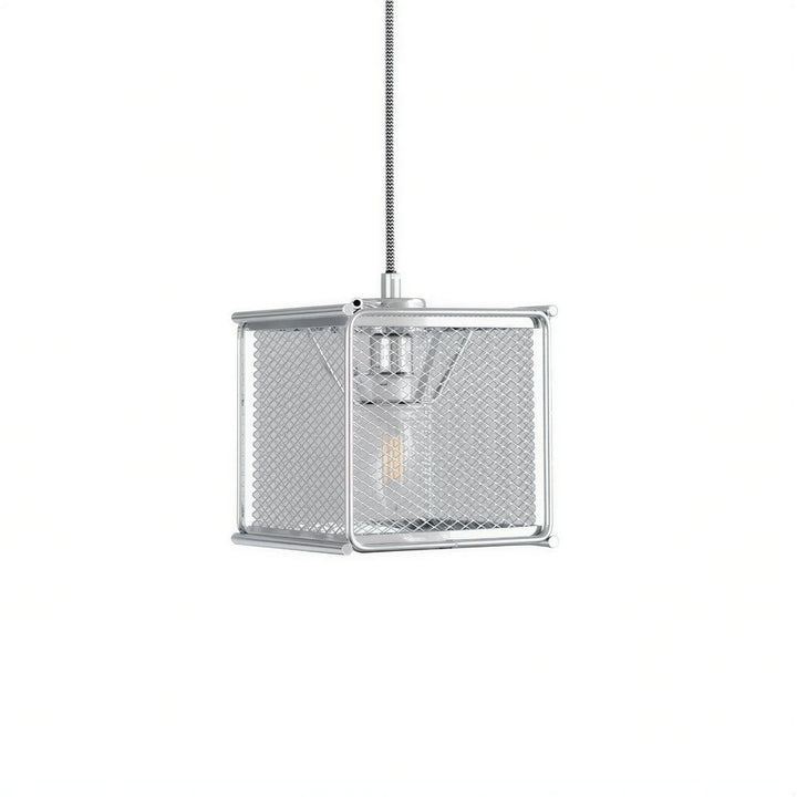 Industrial Metal Caged Kitchen Pendant Lighting