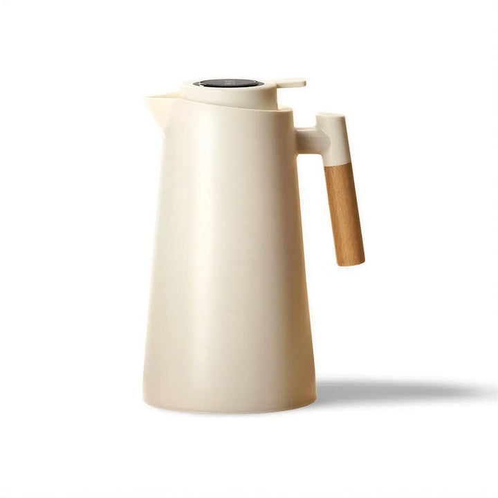 Insulated Boiling Water Jug With Integrated Temperature Display Screen