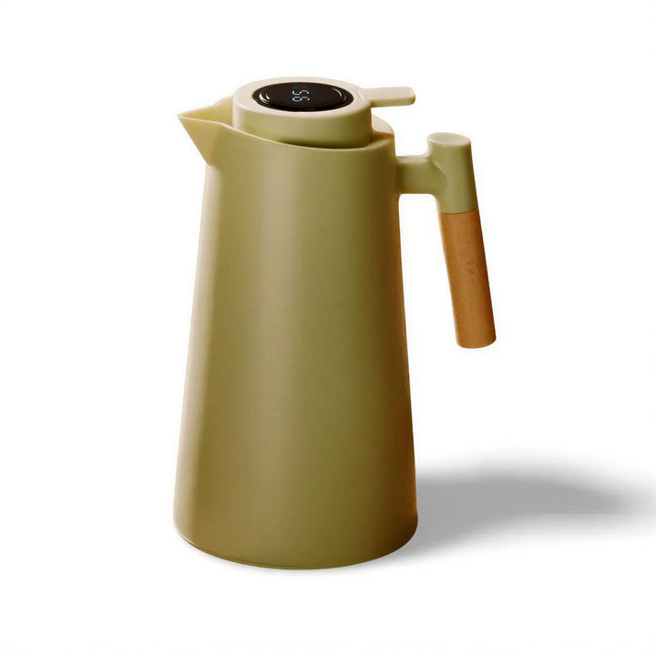 Insulated Boiling Water Jug With Integrated Temperature Display Screen