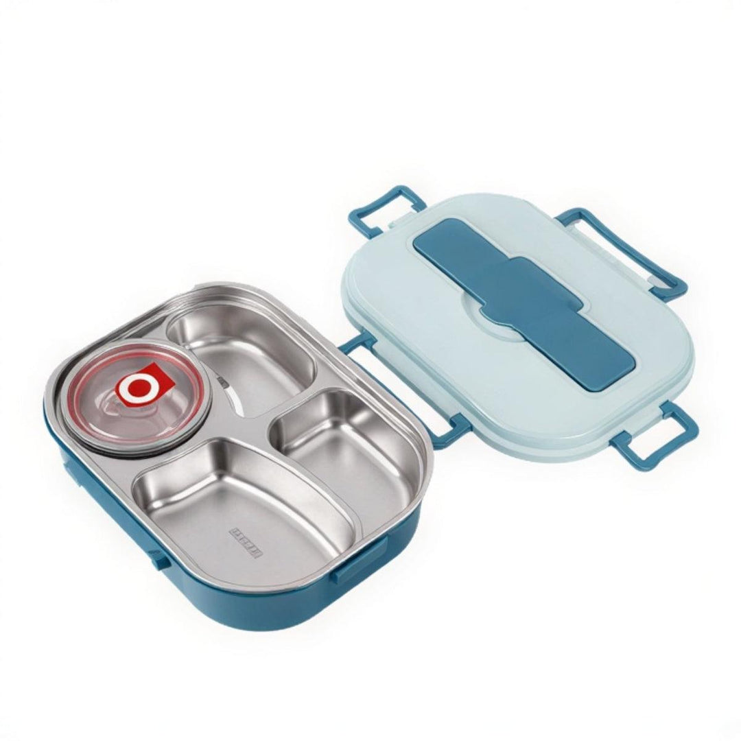 Insulated Lunch Box Food Container With Trays And Utensils