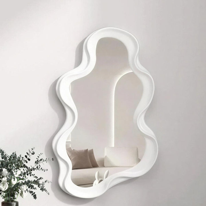 Irregular Cloud Shaped Decorative Wall Mounted Vanity Mirror