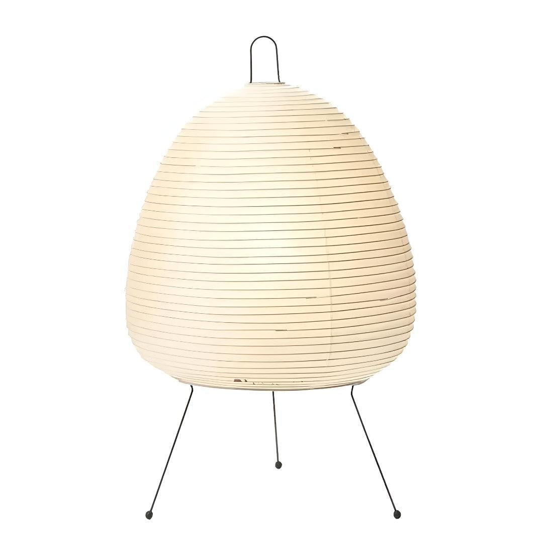 Japanese-Inspired Mid Century Akari Bedside Table Lamp