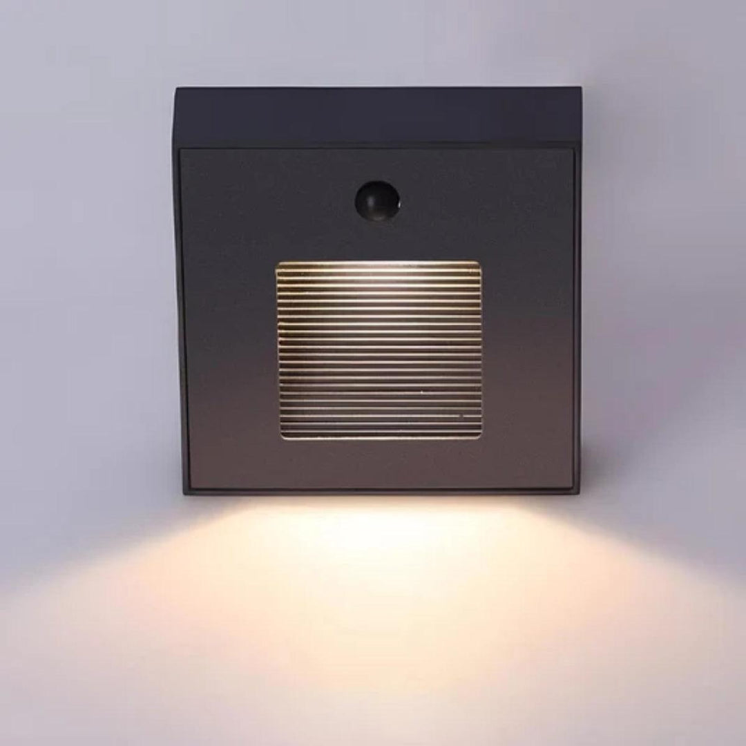 LED Step Lights With Minimalist Wall Fitting