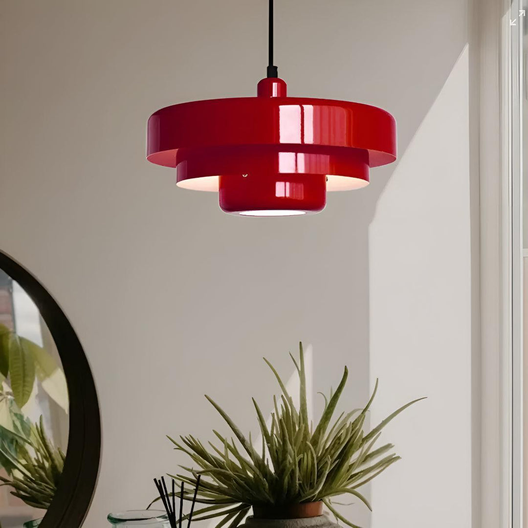 Layered Mid Century Nordic Pendant Lighting Fixture