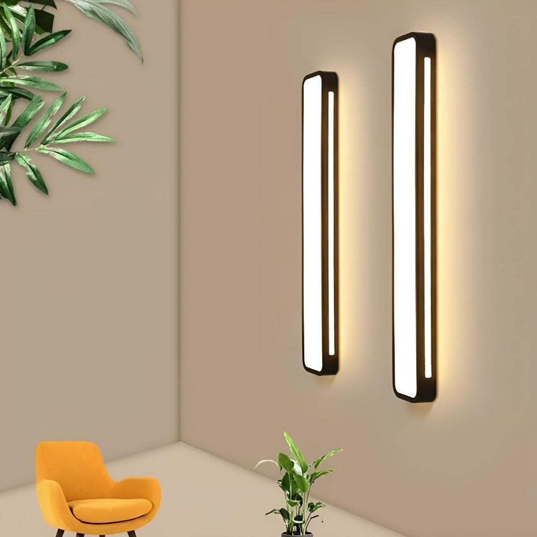 Linear Minimalist Nordic Ceiling Light Fixture With Flush Mount Design