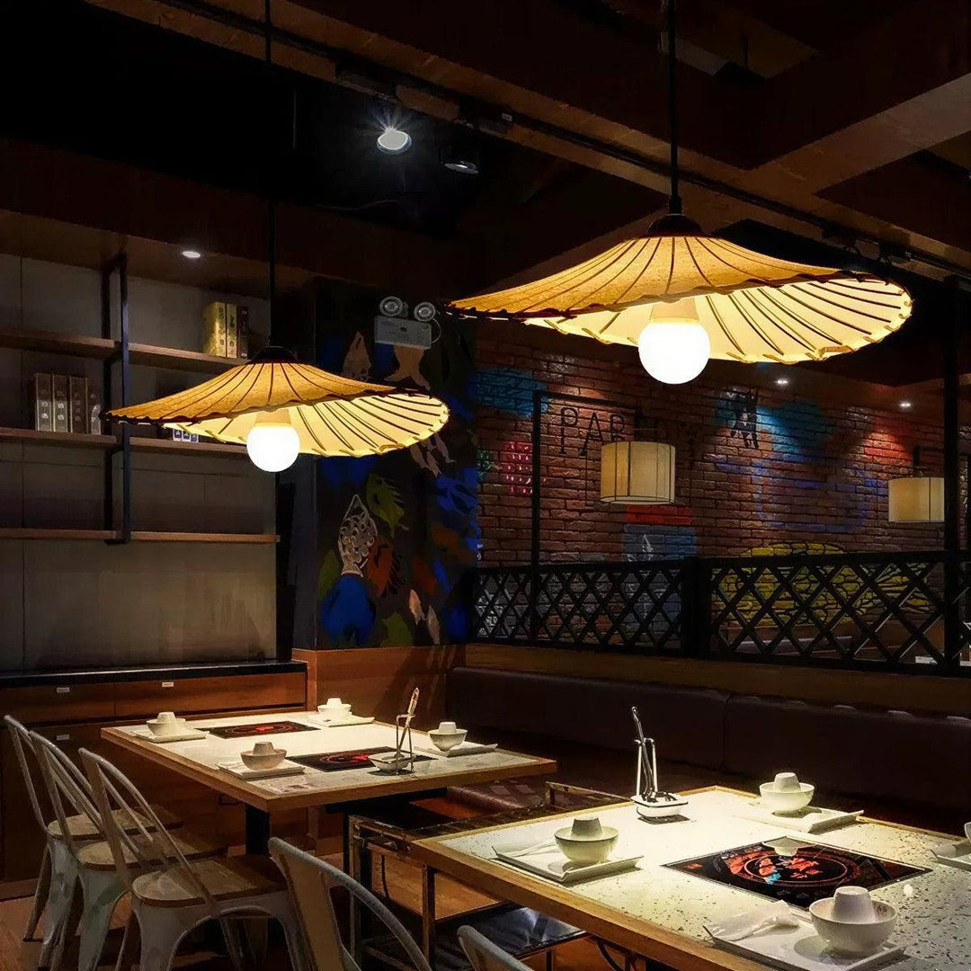 Lotus Flower Inspired Pendant Light