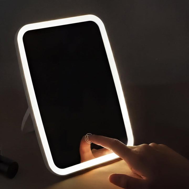 Makeup Vanity Mirror With Smart Touch Dimming For Detailed Makeup Application