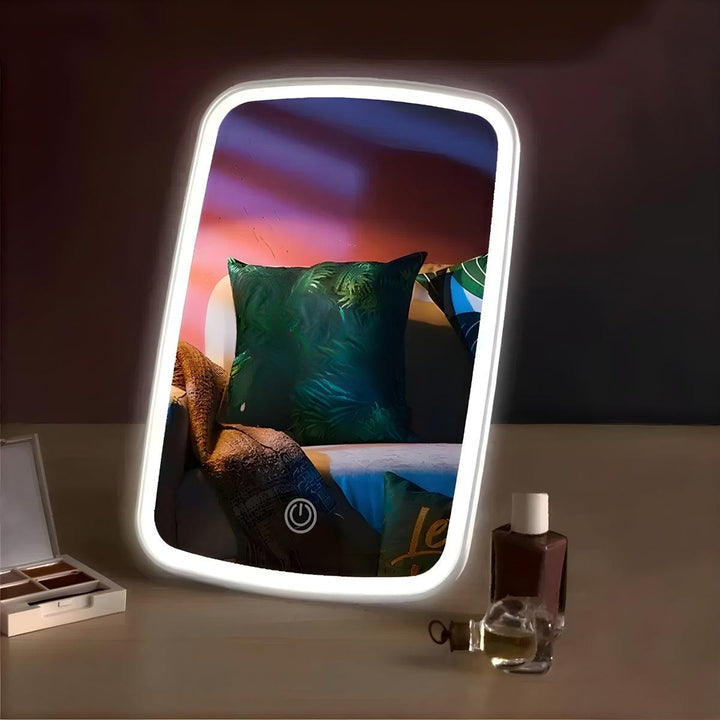 Makeup Vanity Mirror With Smart Touch Dimming For Detailed Makeup Application