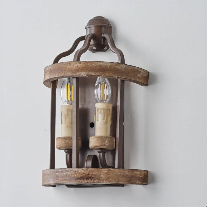 Messina Wall Light Sconce With Decorative Double Candle Lighting Design