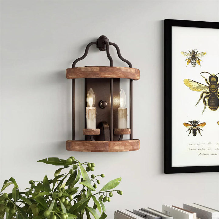 Messina Wall Light Sconce With Decorative Double Candle Lighting Design