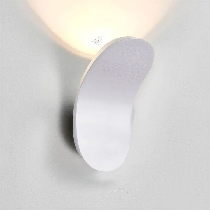 Mid Century Curved Nordic Wall Light Sconce With Contemporary Design