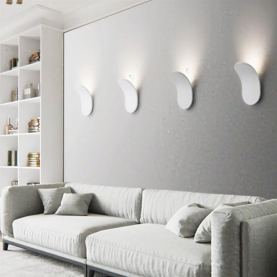Mid Century Curved Nordic Wall Light Sconce With Contemporary Design