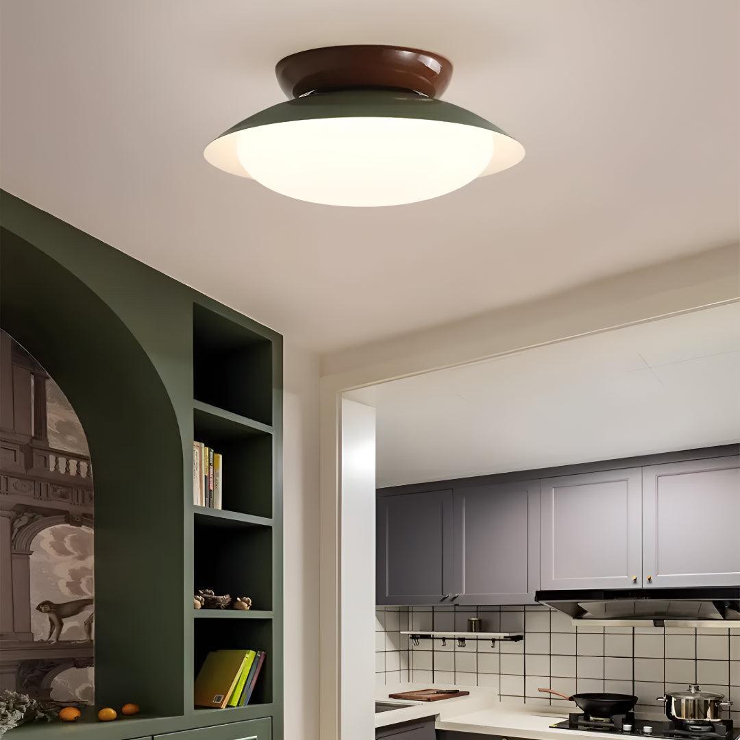 Mid Century Flush Mount Ceiling Light Fixture
