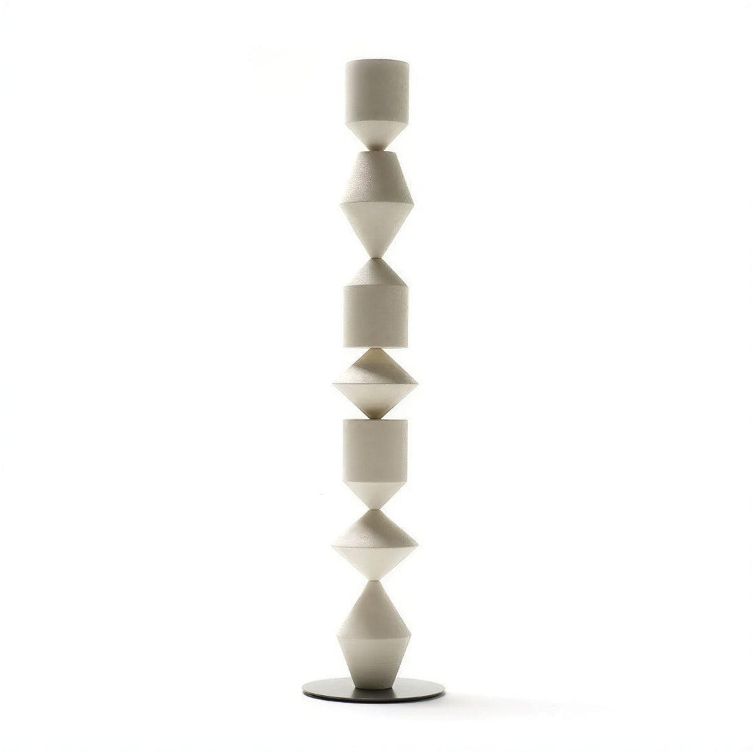 Mid Century Geometric Floor Lamp With Refined Distinctive Indirect Lighting Design