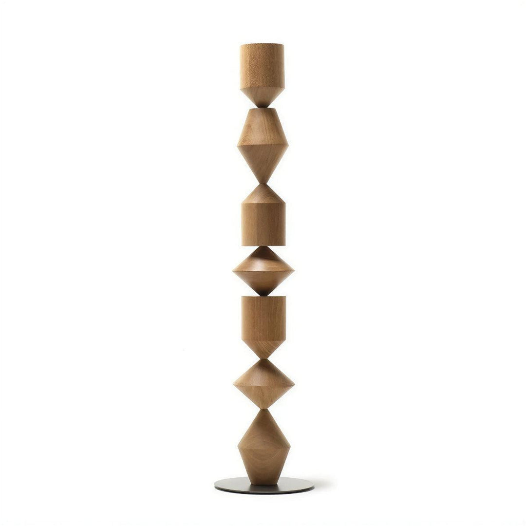 Mid Century Geometric Floor Lamp With Refined Distinctive Indirect Lighting Design