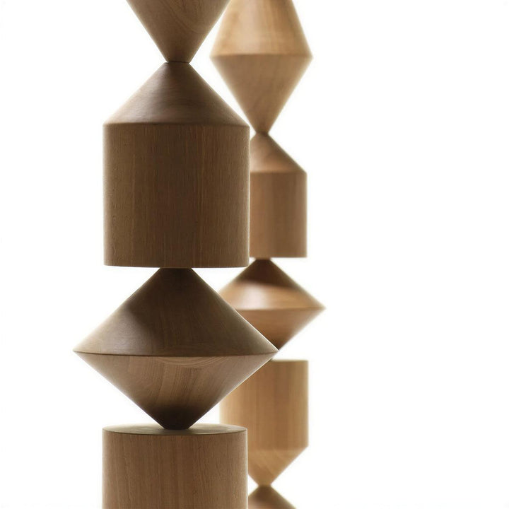 Mid Century Geometric Floor Lamp With Refined Distinctive Indirect Lighting Design