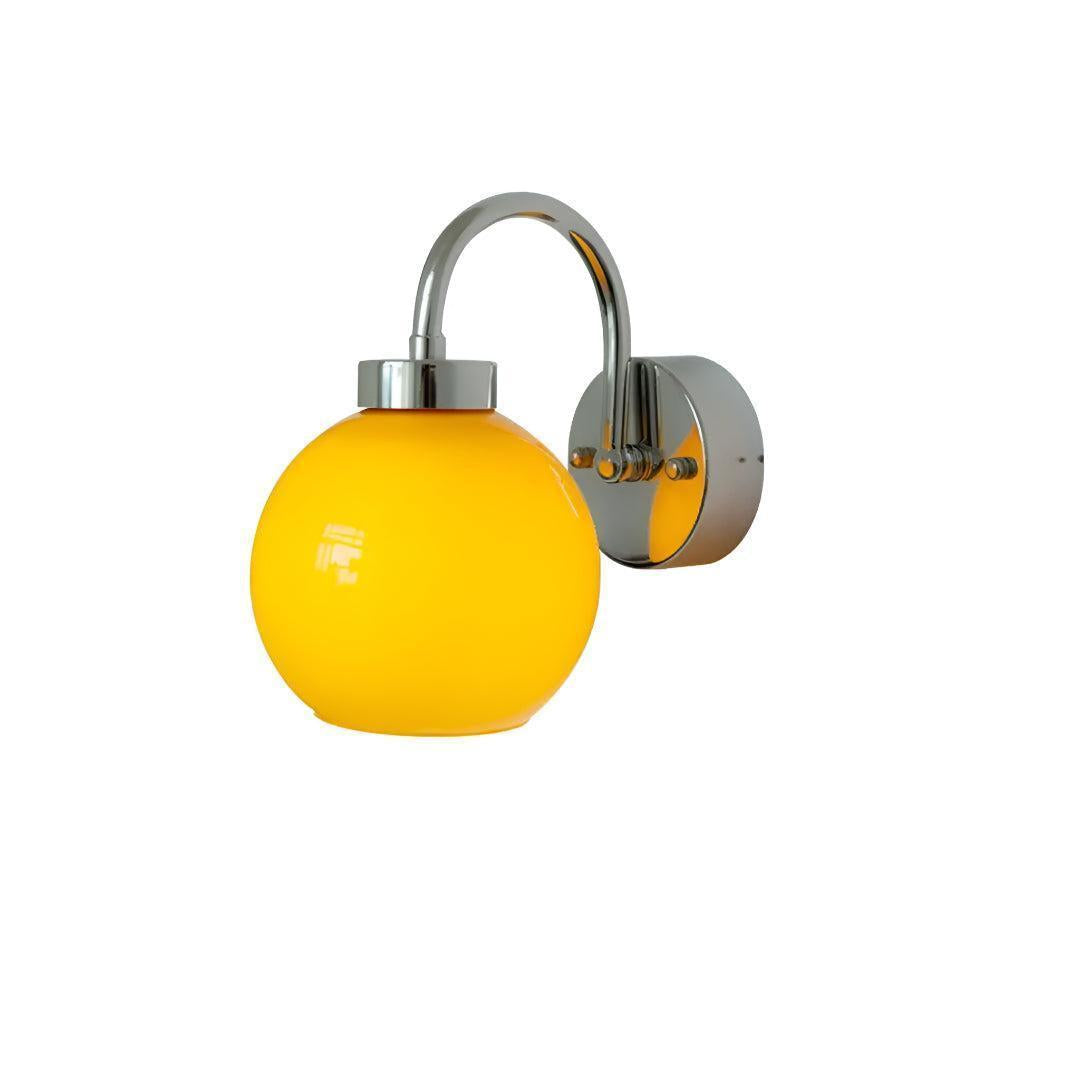 Mid Century Globe Wall Sconce Light Fixture