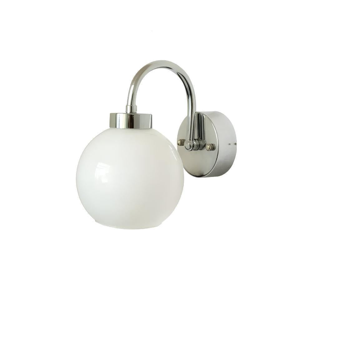 Mid Century Globe Wall Sconce Light Fixture