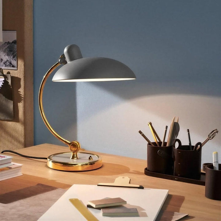 Mid Century Retro Style Table Lamp For Office Work
