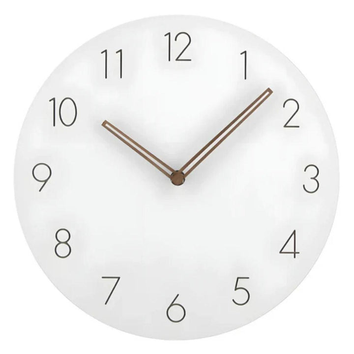 Mid Century Scandinavian Minimalist Wall Clock With Silent Quartz Movement