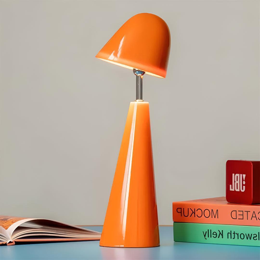 Mid Century Table Lamp With Adjustable Light
