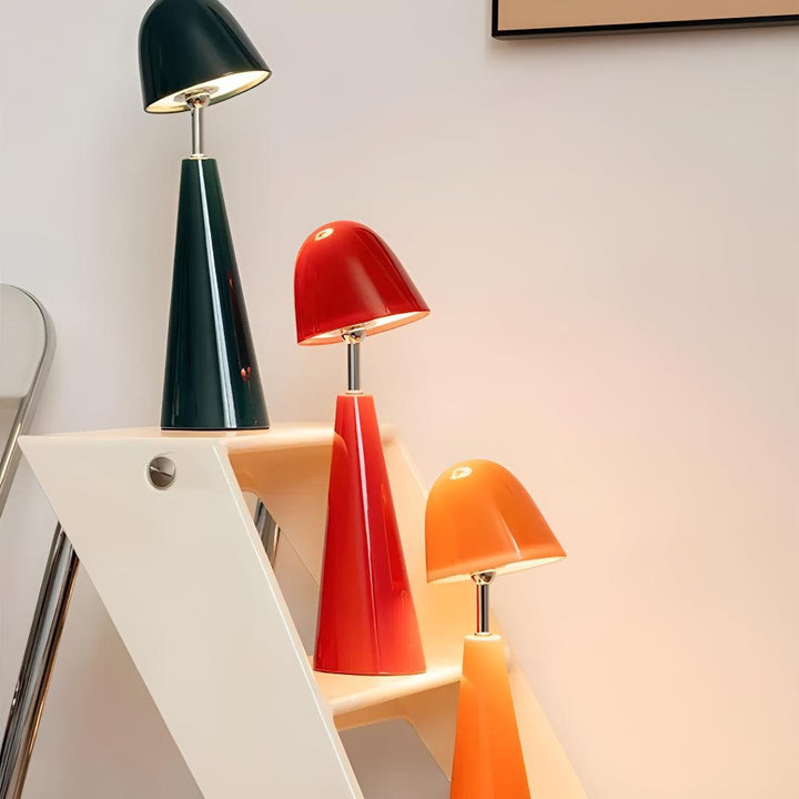 Mid Century Table Lamp With Adjustable Light