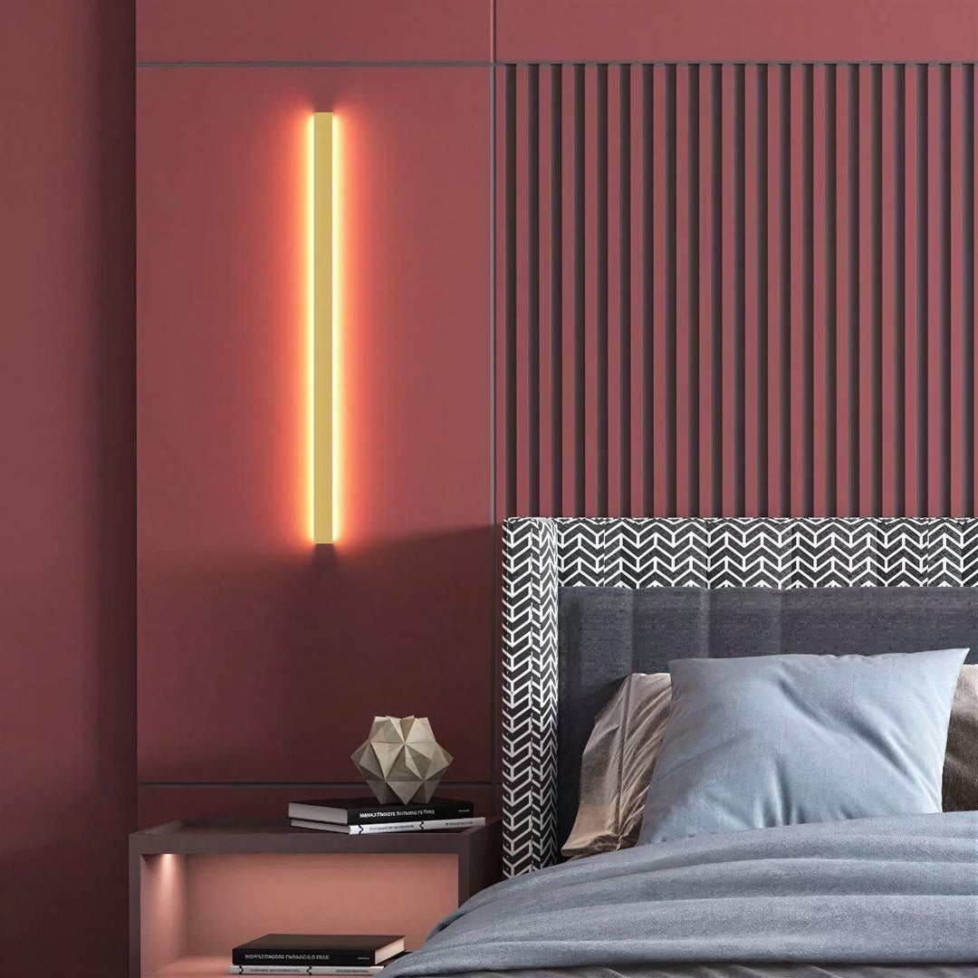 Minimalist Linear Wall Light Sconce For Architectural Indoor Lighting
