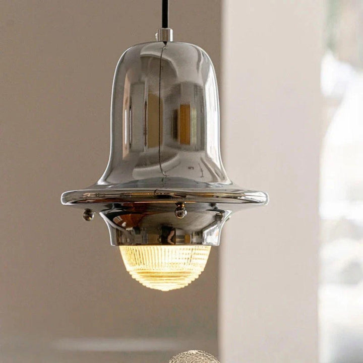 Minimalist Metal Pendant Lighting Fixture with Adjustable Hanging Cord