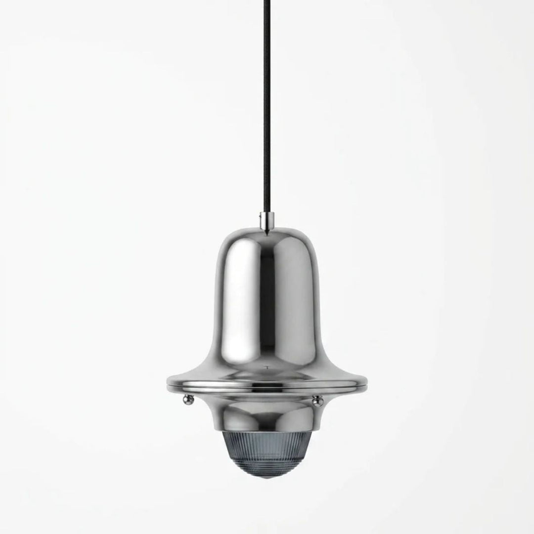 Minimalist Metal Pendant Lighting Fixture with Adjustable Hanging Cord