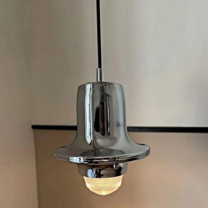 Minimalist Metal Pendant Lighting Fixture with Adjustable Hanging Cord