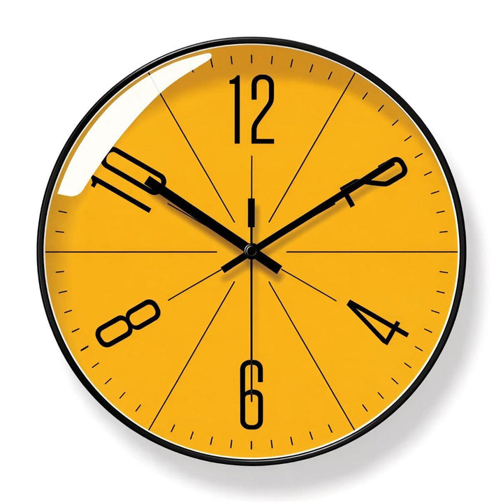 Minimalist Nordic Scandi Wall Clock With Silent Movement