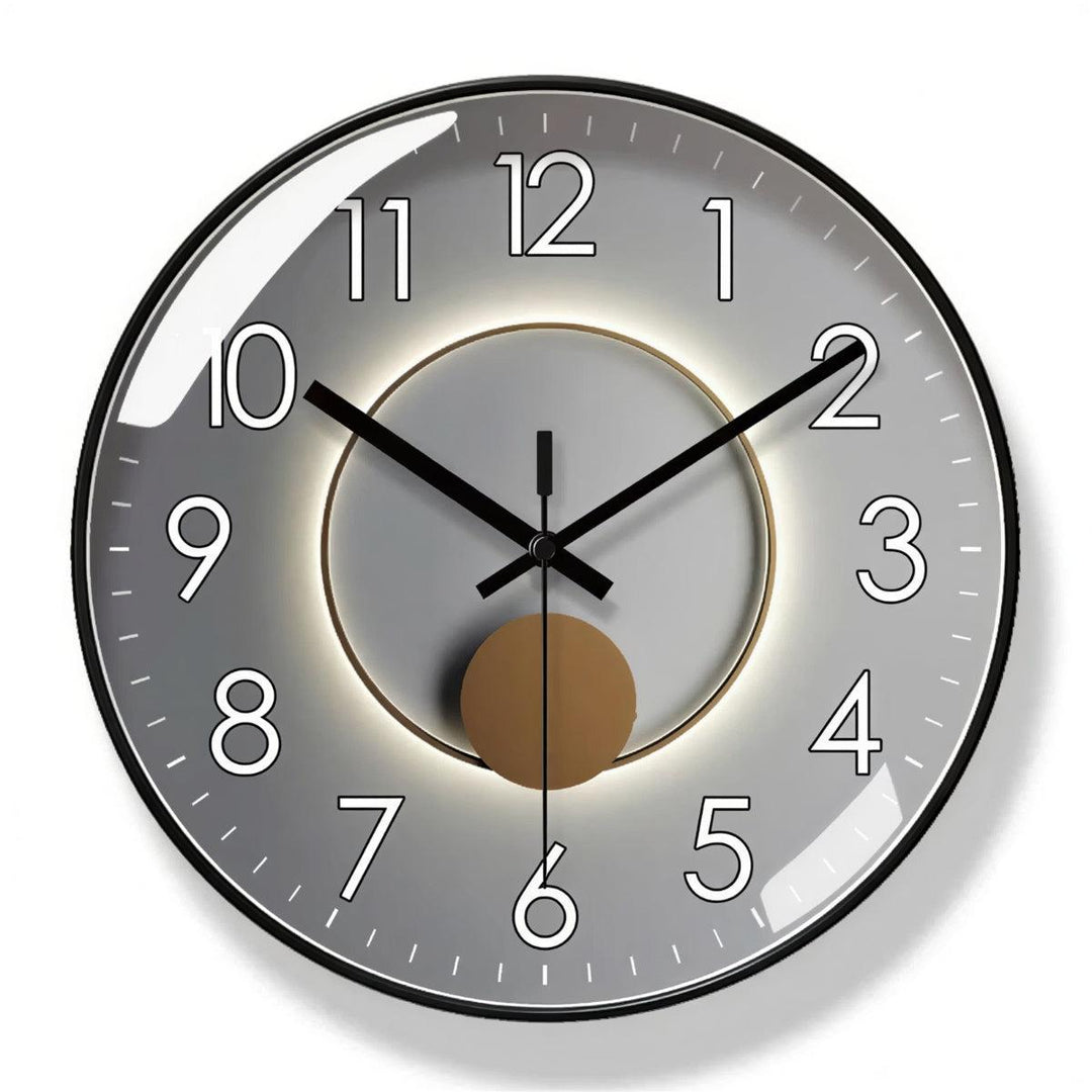 Minimalist Nordic Scandi Wall Clock With Silent Movement
