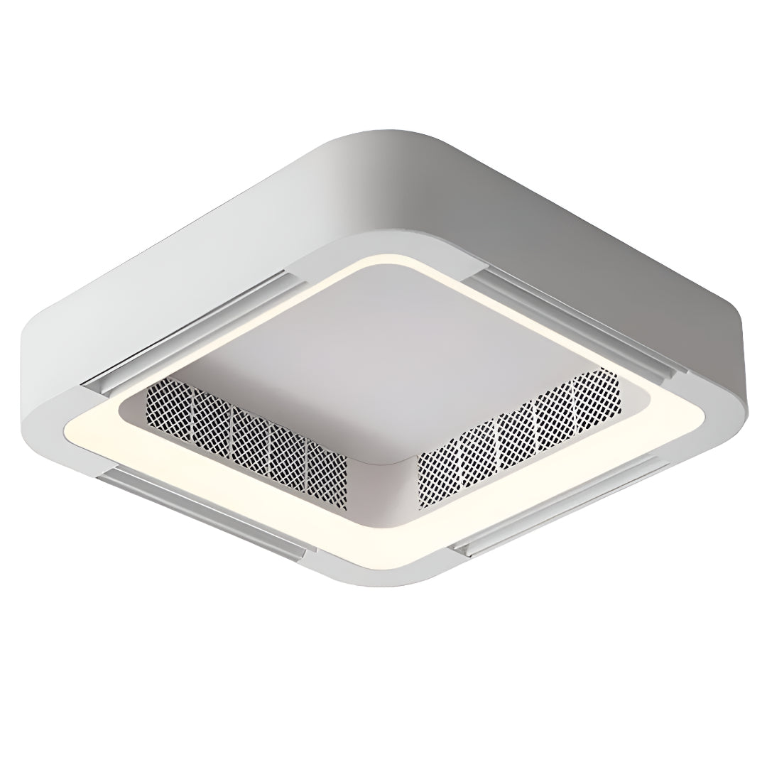 Modern Bladeless Ceiling Fan Light With Low Profile Design