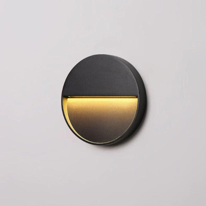 Modern Circular Wall Mounted Light Fixture For Staircase And Hallway