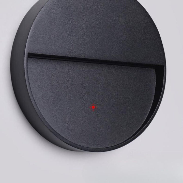 Modern Circular Wall Mounted Light Fixture For Staircase And Hallway