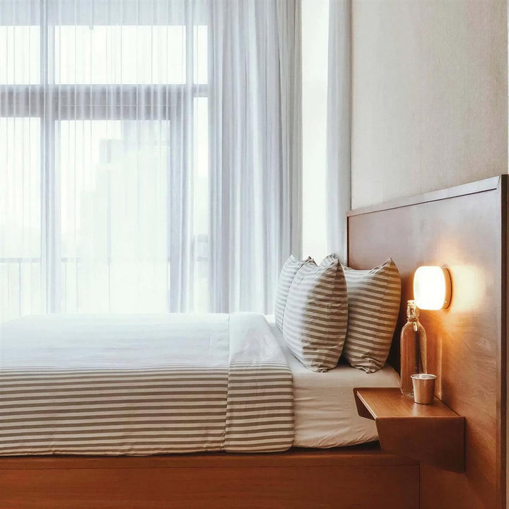 Modern Dimple Wall Sconce Light With Ambient Glow