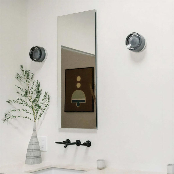 Modern Dimple Wall Sconce Light With Ambient Glow