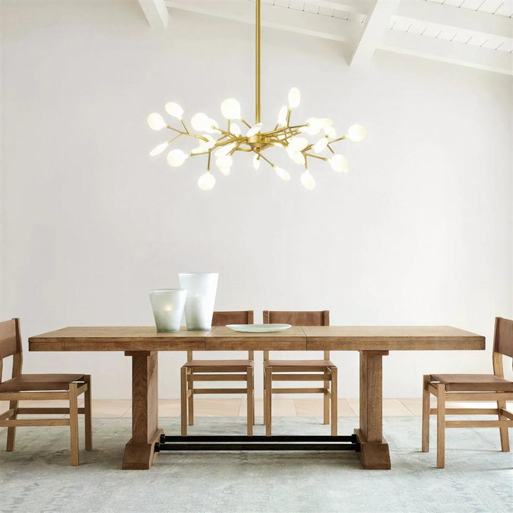 Modern Firefly Sputnik Chandelier With Multi Cluster Design