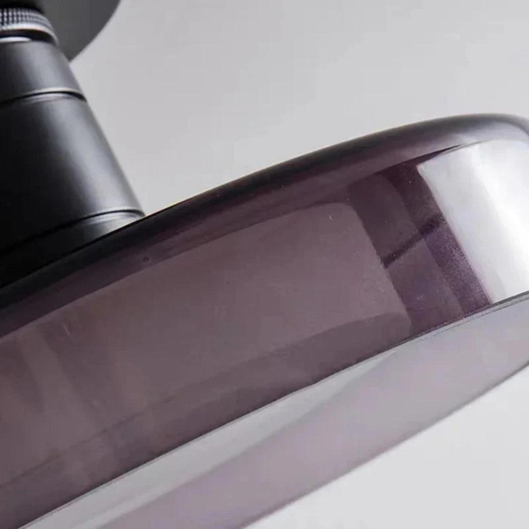 Modern Glass Wall Or Ceiling Mounted Light With Minimalist Round Design