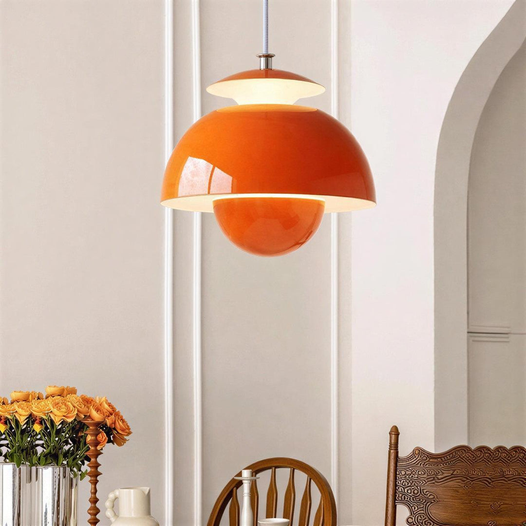 Modern Hanging Pendant Light With Bud Inspired Design