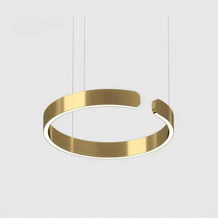 Modern Round Circular LED Pendant Light Fixture