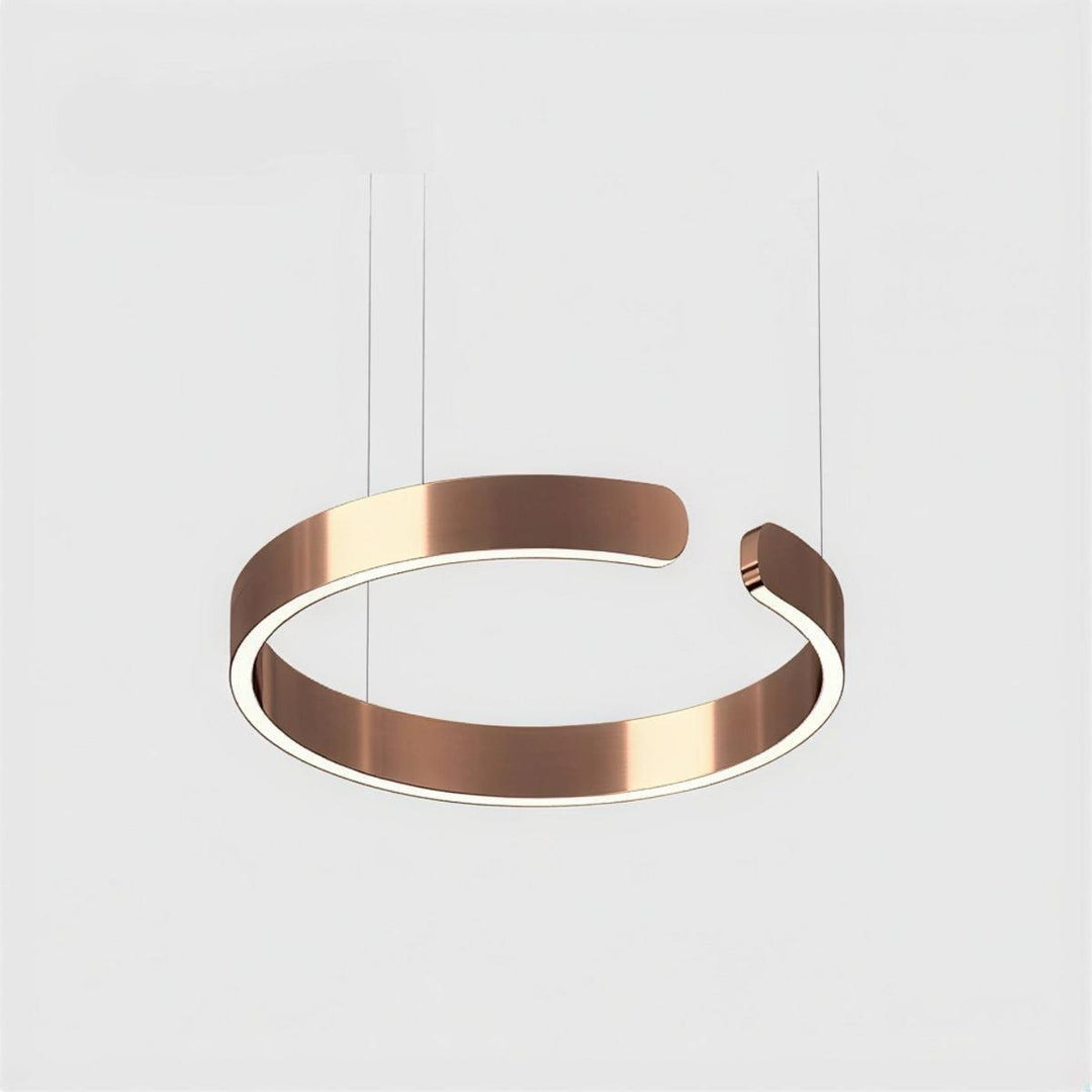 Modern Round Circular LED Pendant Light Fixture