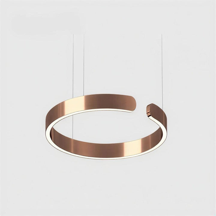 Modern Round Circular LED Pendant Light Fixture