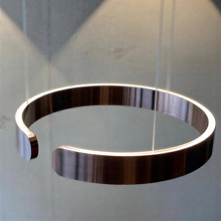 Modern Round Circular LED Pendant Light Fixture